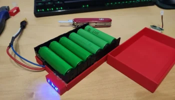 18650 Коробка 6s с bms 1