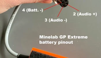 Модификация аккумулятора Minelab GPX GP-Extreme 2