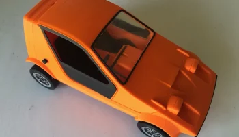 Конверсия 4-колесного Bond Bug 7