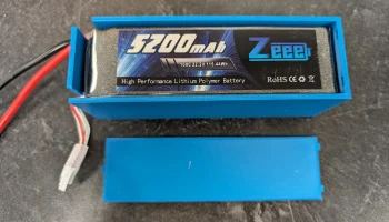 Жесткий чехол для аккумулятора Zeee 5200 мАч 100C LiPo.