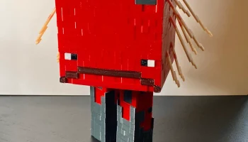 Страйдер с насадкой (Minecraft) 2