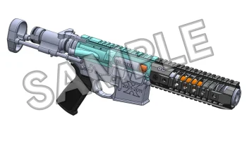 GIRLS' FRONTLINE Рейка ST-AR15 MOD3 (SP-BAR) для гель-бл... 5