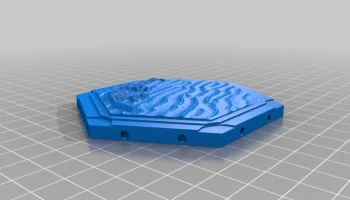 Плитки рельефа Catan для 2 цилиндрических (3 мм) магнитов... 6