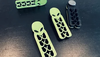 Зажимы для пакетов с чипами Alien