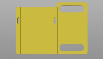 Вертикальный держатель для усиков Zigbee высотой 1RU........ 1