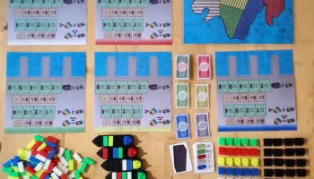 Настольная игра "Жетоны для контейнера"... 3