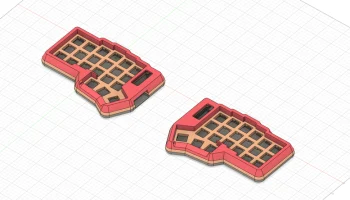 Высокопрофильный корпус Corne Keyboard со встроенной пла... 4
