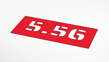 5.56 Трафарет для канистр с боеприпасами 2.0......