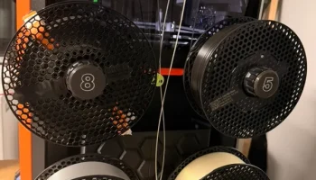 Пронумерованные колпачки держателей катушек для INDX 1