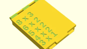 Магнитный ящик для хранения V2 (OpenSCAD)...... 4
