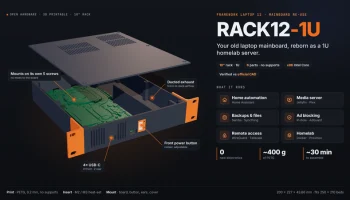 Корпус стоечного сервера для материнской платы Framework...
