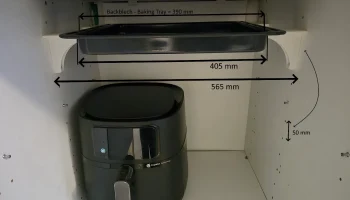 Держатель противня для кухни Ikea Metod - отверстия по ж... 1