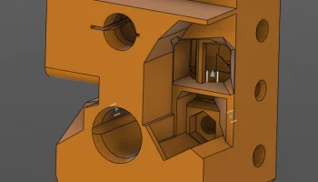 Селектор Prusa MMU2 с магнитом и открытым каналом FINDA в... 1