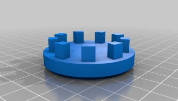 Magnetr&uuml;hrer 3D gedruckt mit STL / Магнитная мешалка, нап... 3