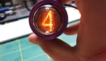 Корпус Nixie-часов Kosbo IN4 с одной цифрой 3