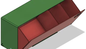 Мини-кабинет для ванной комнаты 2