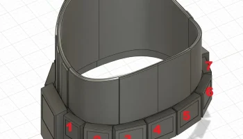 Поясные коробки с боеприпасами для солдата-клона фазы 3 T... 4