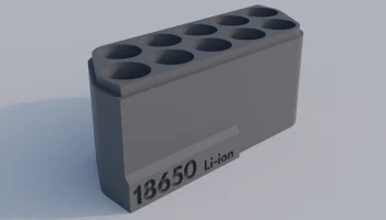 10x 18650 Держатель/футляр для батареи 1
