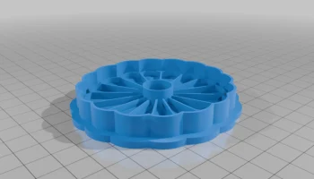 Форма для печенья Linzer с цветочным рисунком