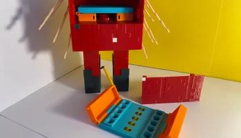 Страйдер с насадкой (Minecraft) 3