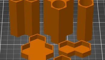 Чехлы для батарей HEX 18650