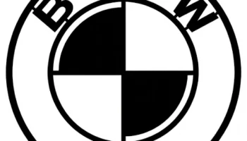 Bmw Minimalist Line Art - современное 3D настенное искус...