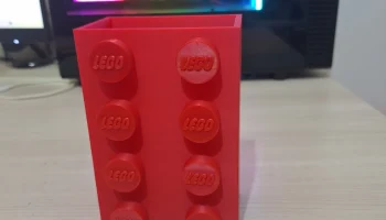 Ваза для цветов из кирпича Lego 3