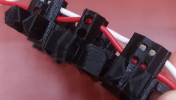 Держатель для батареек 18650 из кольчужной ткани 4