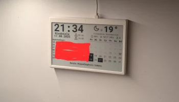 Корпус Waveshare e ink 7.5 с нулевым RPI