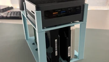 Корпус NUC7 (NUC7PJYH) + 2 жестких диска