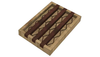 Мыльница в виде сот с подставкой для отдыха 3