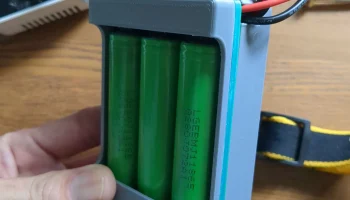 3S 18650 Батарейный отсек для очков