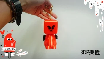 3D robot keychain ( angry) 9