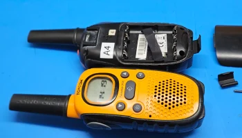 Замена зажима аккумулятора Topcom Twintalker 9100 1