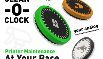 Clean-o-Clock - ваш помощник по обслуживанию принтера (в... Clean-o-Clock - ваш помощник по обслуживанию принтера (в...