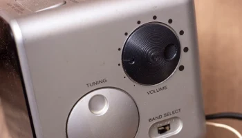 Ручка громкости радиоприемника цифровых часов Sony Digicube