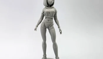Женская спортивная фигурка