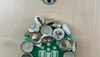 Точка сбора пробок от бутылок - Магнитный уловитель крыше... 5