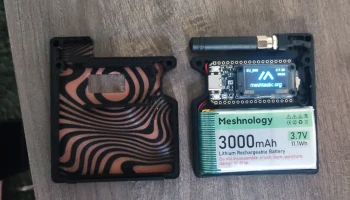 Тонкий корпус Heltec V4 и LiPo емкостью 3000 мАч... 3