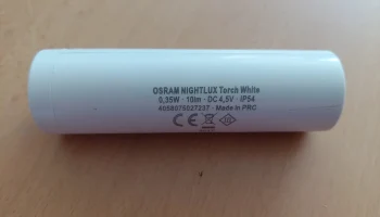Держатель батареи типа AAA для фонарика Osram. 1