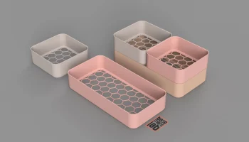 Штабелируемый стиль сота коробки для сушки 110x110x40mm ... 3