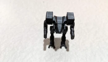 Низкополигональная модель механизма Timber Wolf Mech Низкополигональная модель механизма Timber Wolf Mech
