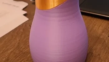 Двухцветная ваза