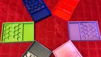 Поднос на роликах и держатель для кубиков: магнит 6x3 мм ... 2