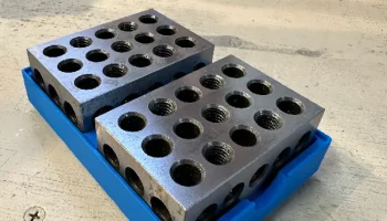 Gridfinity 1-2-3 Block Pair Tray 2x3