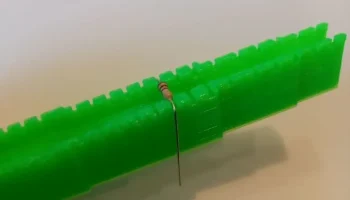 Гибочное устройство для резисторов