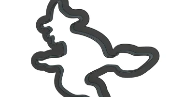 Ведьма-формочка для печенья 1