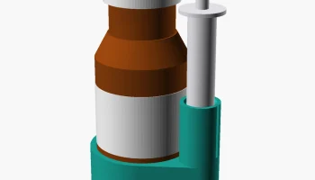 Держатель шприца для Tiptipot Novimol 50ML