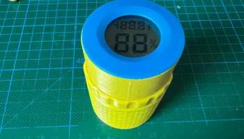 SilkaGel Geh&auml;useckel mit Feuchte-Temp Messung
