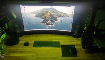 Полностью регулируемая световая панель монитора с RGB 6